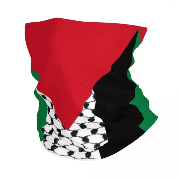 Lenços Palestina Bandeira Palestina Bandana Pescoço Capa Impressa Balaclavas Envoltório Cachecol Quente Ciclismo Esportes Ao Ar Livre Unissex Adulto Toda a Temporada