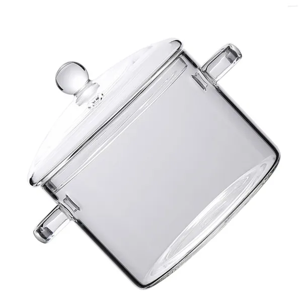 Tigelas de vidro com alto teor de borosilicato, não absorvem odor ou sabores para macarrão, sopa, leite, bebê