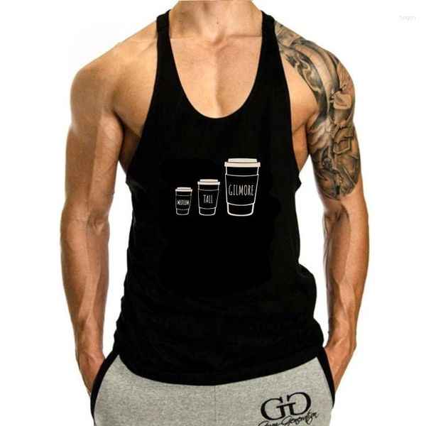 Herren-Tanktops Gilmore Girls Top Men CoffeecoffeeGilmore Cute Fashion Plus ärmellos 100 Prozent Kinderbett