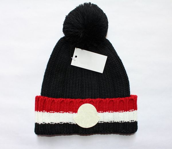 Nuovo designer berretto di lusso berretto di maglieria cappello temperamento versatile berretto lavorato a maglia cappello caldo lettera design cappello regalo di Natale cappello molto bello K-4