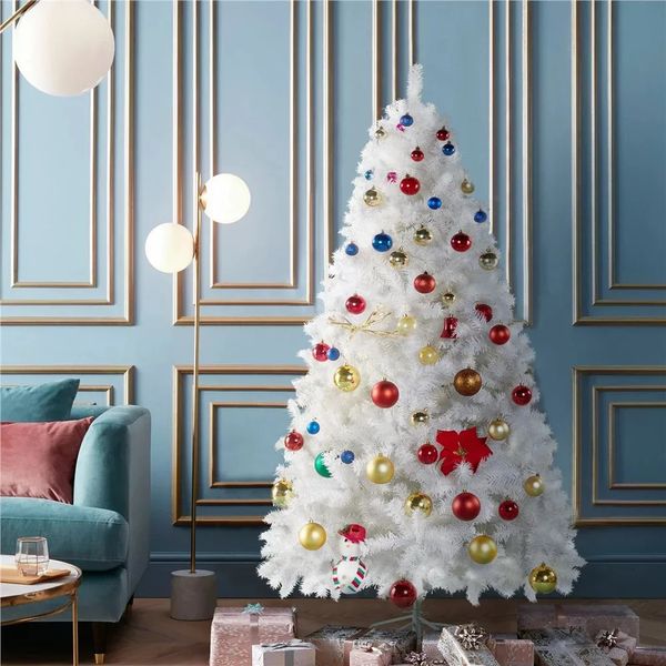 Decorazioni natalizie per la casa verde con supporto pieghevole 6' decorazione 2023 ornamenti per l'albero vendita forniture 231121