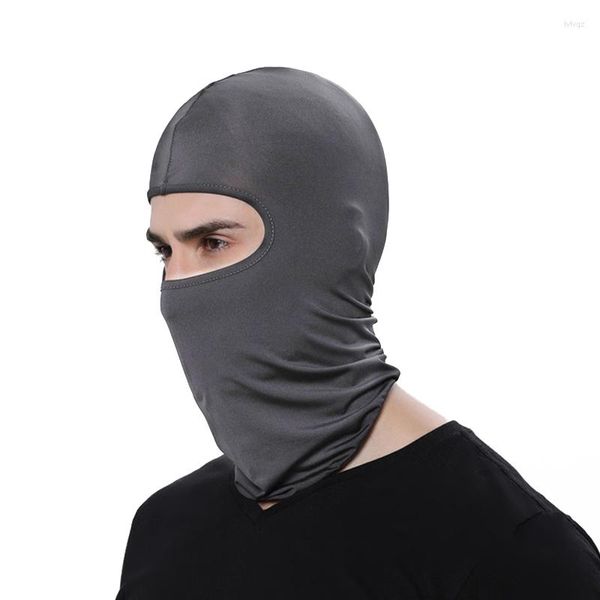 Bisiklet Kapakları Yüksek Kalite 59-61cm Taktik Maske Tam Yüz Balaclava Paintball Yürüyüş Eşarp Balıkçılık Snowboard Kayak Hood Erkek Kadınlar