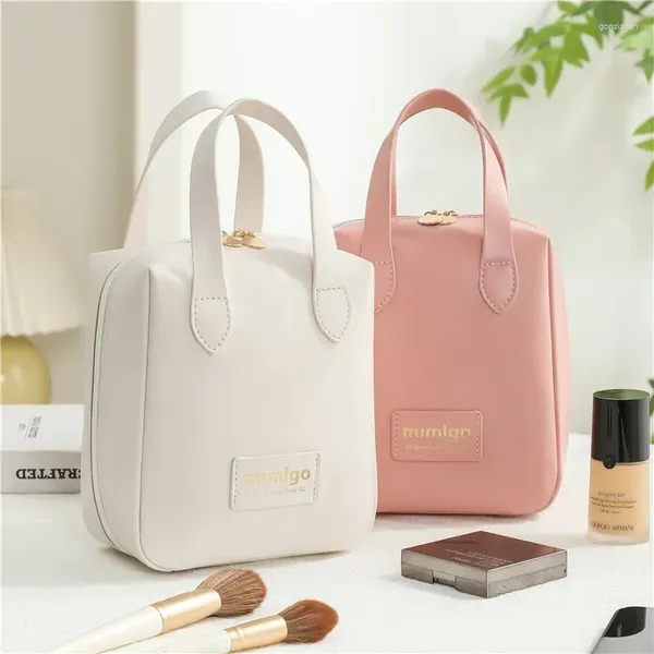 Borse portaoggetti Borsa da viaggio portatile per trucco Borsa multiscomparto impermeabile Borsa per cosmetici Organizzatore da toilette per donne e ragazze