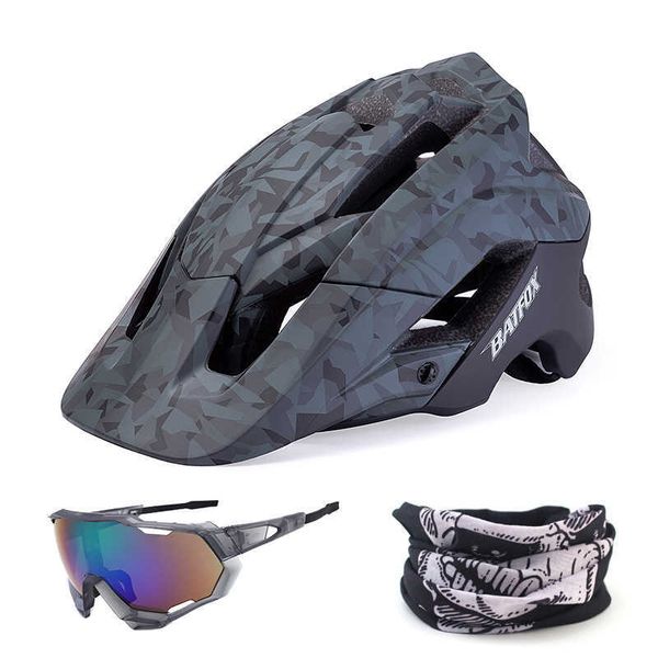 Capacetes de ciclismo Batfox Capacete de bicicleta Ultraleve Capacete de ciclismo Casco Ciclismo Road Mountain MTB Capacete BAT FOX DH AM Capacete Ciclismo 38