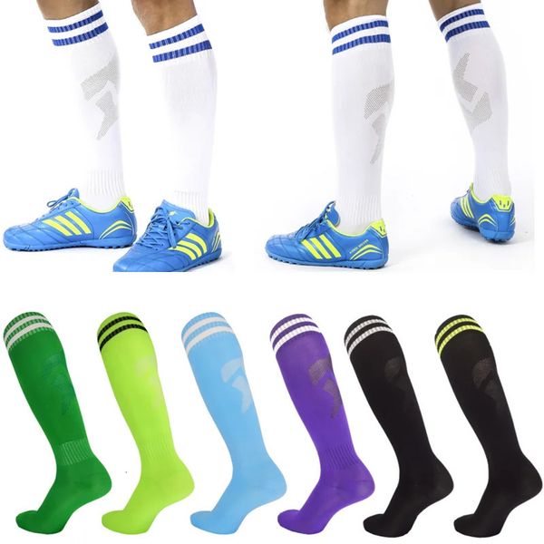 Chaussettes de sport enfants adultes Football Long genou enfants Legging bas Football Baseball cheville adultes fitness 231122