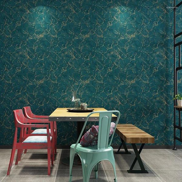 Tapeten Marmor Walltalk Heimwerker Wohnzimmer Schlafzimmer Tapetenrolle Grau Blau Kontaktieren Sie Papel Decorativo Pared