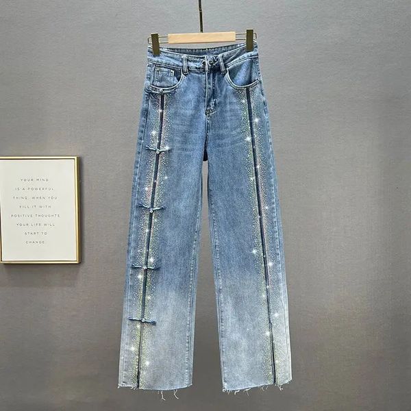 Jeans da donna larghi con pantaloni oversize pantaloni abbigliamento donna giapponese Y2k streetwear street wear moda coreana 231123