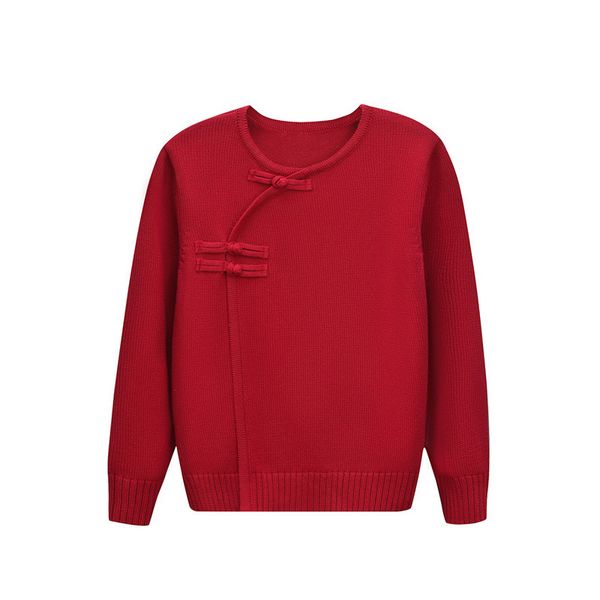 Vendita all'ingrosso Boutique di abbigliamento per bambini Neonata Ragazzo Bambino Inverno Maglieria Maglioni Maglioni Pullover in morbido cotone maglione grosso da bambino