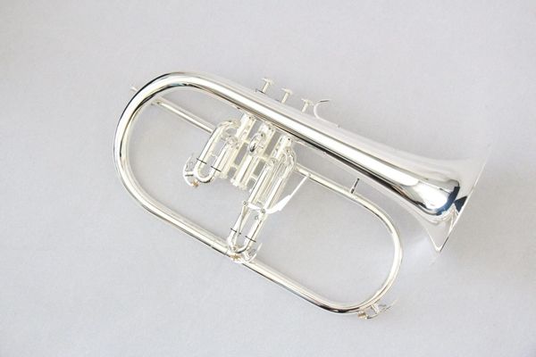 Flicorno cinese Flicorno cinese economico di buona qualità Strumento musicale / flicorno placcato argento professionale