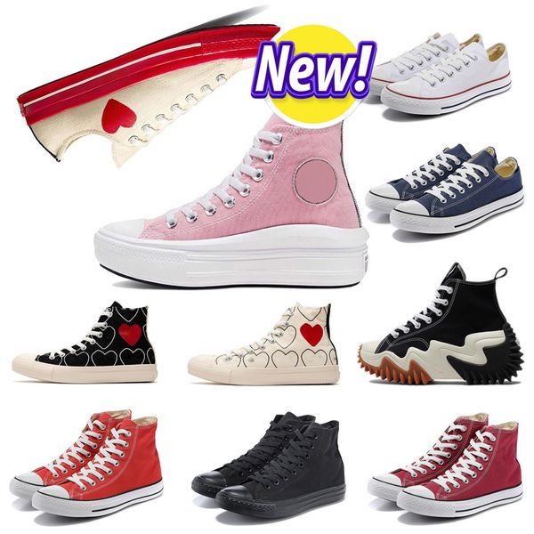 Designer 1970 Damenschuhe Red Heart 1970er Big Eyes Chuck Hearts 70er Hi Skate Dicke Plateauschuhe Klassische Canvas-Materialien Herren-Skateboard-Turnschuhe Größe 35-44