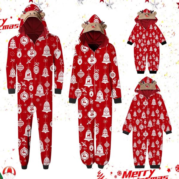 Aile Eşleşen Kıyafetler Ebeveyn Çocuk Giyim Ebeveyn Çocuk Sıcak Noel Takım Şükran Günü Aile Pijamaları Aile Noel Pijamaları 231123