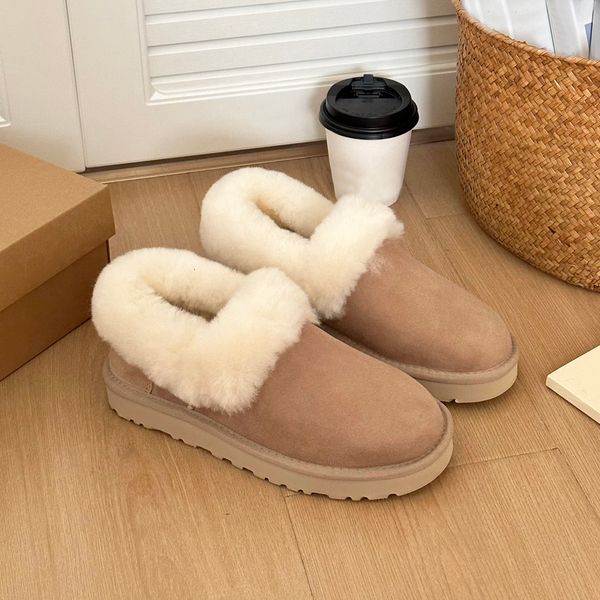 UGGSBOOTS MULHERES SLIPER UG BOOTS AUTOMN Winter Australia Designer Botas Menino Men Classic Tazz Slide Woolen Luxury Warmplataforms Classic Boot 66