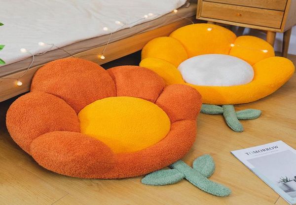 Coprisedie Cuscino floreale Futon Pavimento domestico Uomo pigro seduto Molo Camera da letto Tatami Finestra galleggiante Peluche Tappetino per ufficioChair1205931