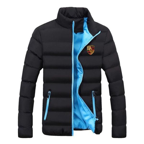 Herren Jacken Herbst Winter Männer Lässige Mode Stehkragen Reißverschluss Strickjacke Daunenmäntel Tier Pferd Druck Männliche Kleidung M-6XLMen