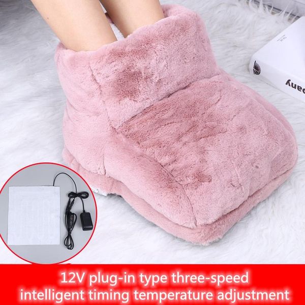 Tappeti Winte USB USB High-top Electric Piede più caldo Risparmio di piedi caldi Piedi caldi per il dormitorio per ufficio camera da letto per dormire scarpe da riscaldamento per dormire