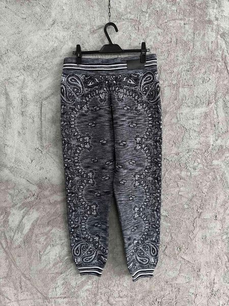 Herrenhosen Herren stricken Paisley Jog Jogginghose und Hoodie