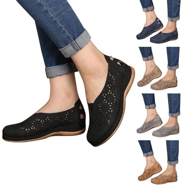 Sandali Scarpe Da Donna Moda Estiva Slip On In Gomma Per Donna Con Top Fuzzy Doppia Fibbia Taglia 13