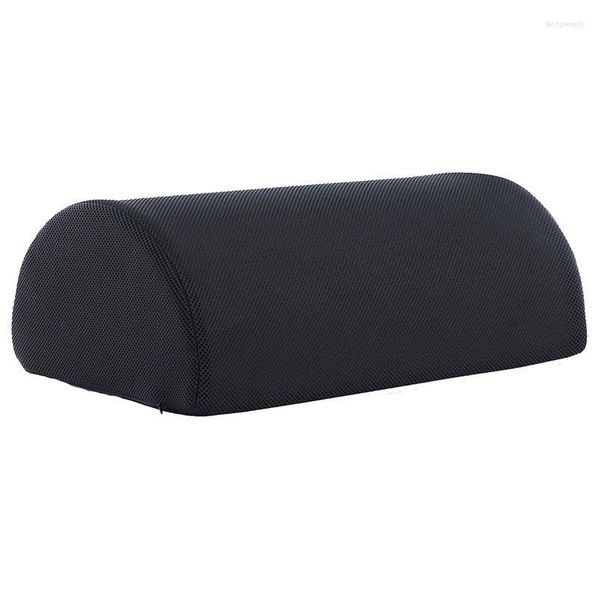 Almofado de espuma preto de memória traseira apoio suave conforto backrest backrest bloco destacável rebote lento s