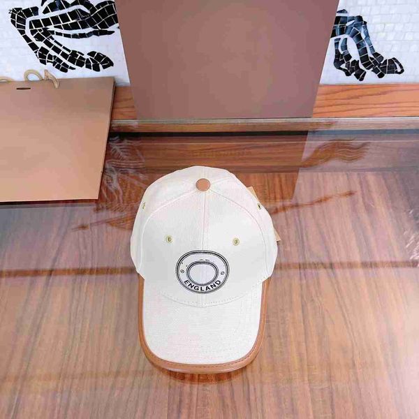 Lüks Tasarımcı Bebek Top Cap Logo Baskı Çocuk Şapkaları Tam Etiketler Kahverengi Deri Kenar Tasarım Çocuk Kapakları Kasım 25