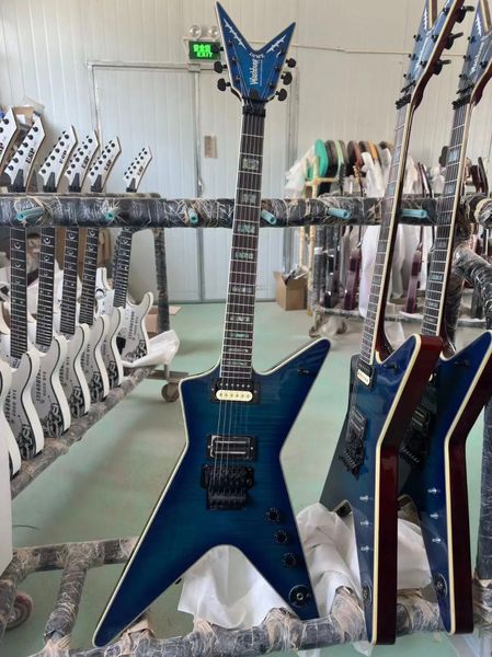 Kundenspezifisches Palisandergriffbrett Dean Dimebag Darrell E-Gitarre, auf Lager