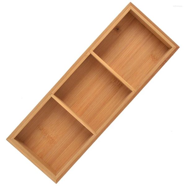 Piatti Vassoio Snack 3 Pallet Di Legno Piatto Scomparto Piatto Di Frutta Secca Stoviglie Divise Vassoi Per Caramelle Per Servire