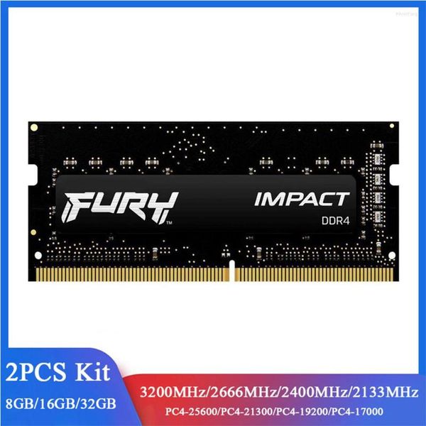 Memoria RAM DDR4 16GB 8GB 32GB 64GB 2x16GB 2x8GB 2x32G Kit 3200MHz 2666MHz 260Pin PC4-21300 SODIMM Memoria per notebook