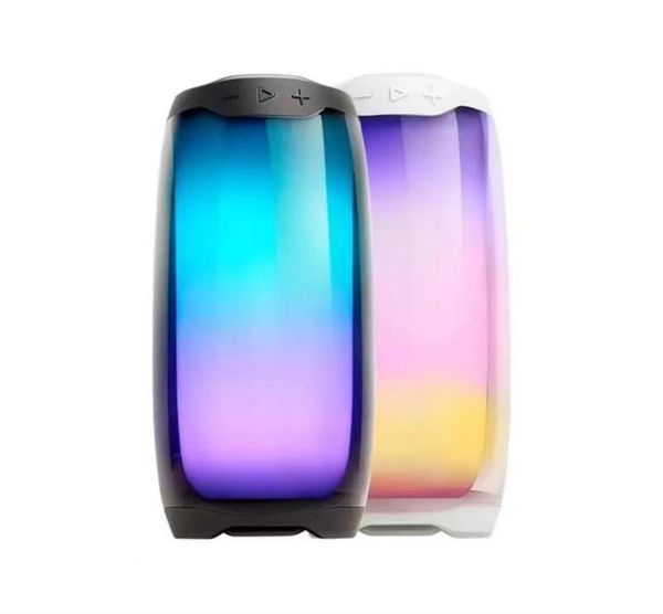 Marke PULSE 4 Tragbarer Mini-Bluetooth-Lautsprecher Kabelloser, farbenfroher LED-Lautsprecher mit separater Verpackung1921910