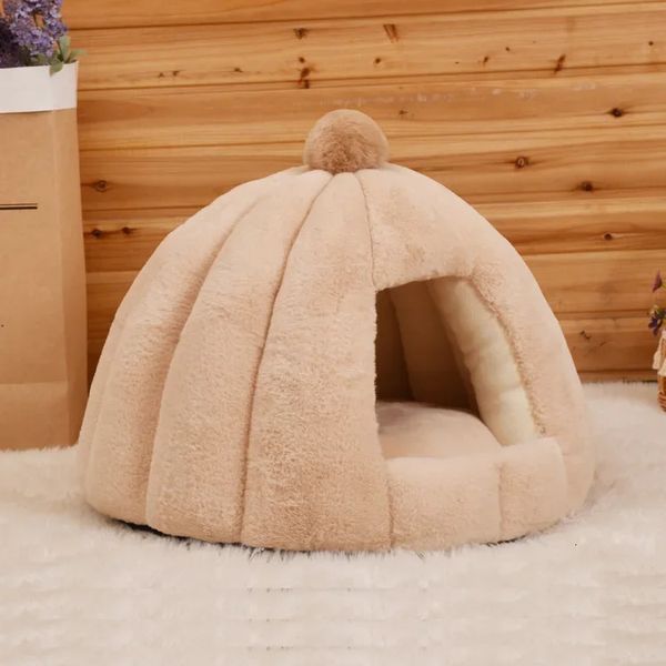 Zwinger Stifte Tiefschlaf Runde Zwinger Halb geschlossene Katze Kaninchen Fell Herbst und Winter Nest Pad Haustier Kleine Mittelgroße Hunde 231122