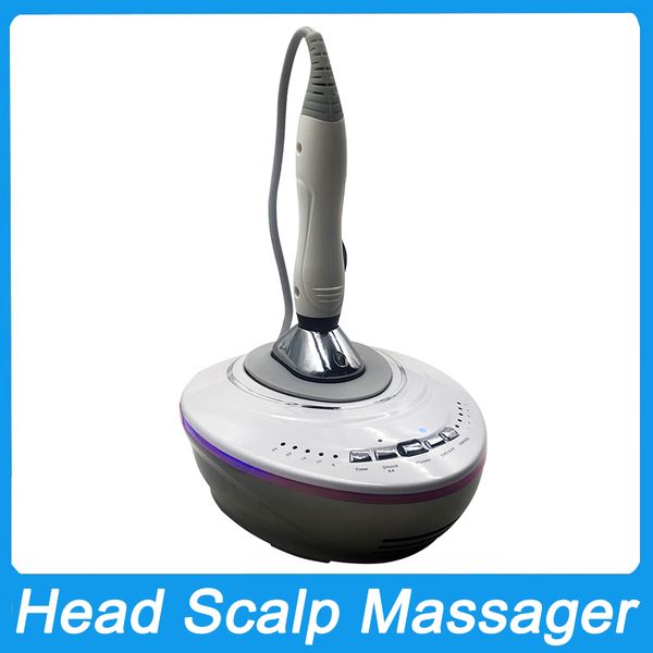 Máquina massageadora de couro cabeludo para crescimento de cabelo Pente de massagem de cabeça RF EMS Microcorrente Anti perda de cabelo Cuidados de saúde Vibração nutritiva Dispositivo de relaxamento de fisioterapia