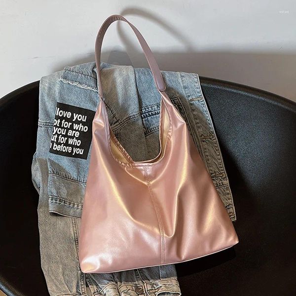 Abendtaschen 2024 Marke Design Frauen Tasche Tragbare Handtaschen Koreanische Casual Dame Schulter Hohe Kapazität Kupplung Unterarm Tote