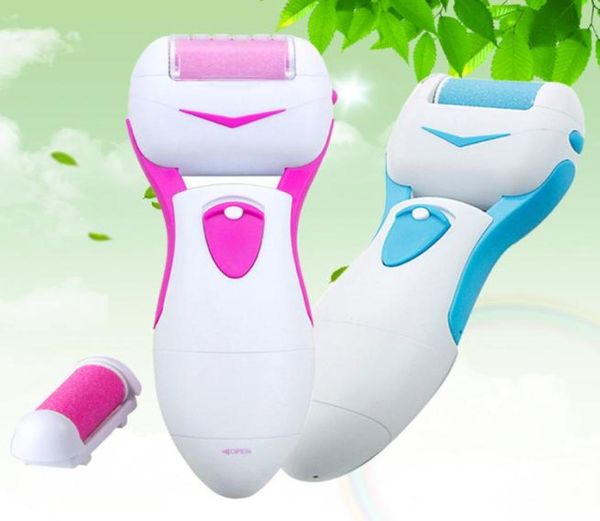 Máquina esfoliante elétrica para pedicure, removedor de calos, ferramenta de rolo para cuidados com os pés, descascador para calcanhar 1259785