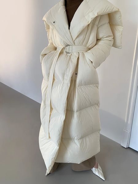 Giacche da donna Fasion Winter Donna Piumino caldo Piumino lungo Antivento Impermeabile Morbido Elegante Donna Taglie forti Parka Progettato appositamente 231123