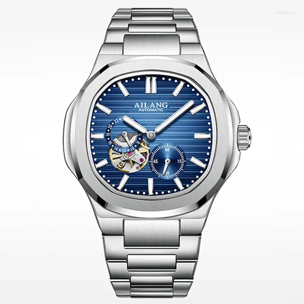 Relógios de pulso Ailang relógios esportivos para homens luminosos 3atm à prova d'água automático mecânico genuíno relógio de pulso de aço inoxidável relogio masculino