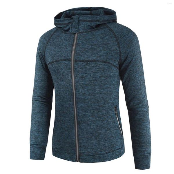 Erkek Hoodies Sade Sonbahar ve Kış Moda Günlük Gevşek Fit Fermuar Kapşonlu Külot Kazak Tepeler Açık Ayak parmağı