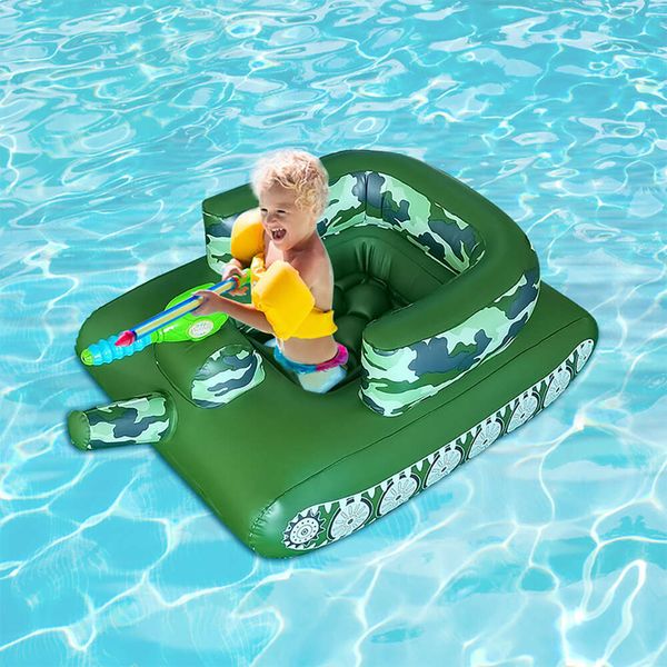 Novo pvc crianças piscina inflável floaties reutilizáveis piscina flutua brinquedos leve dobrável interessante jogo para festa de praia verão