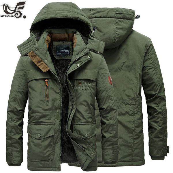 Herren Jacken Winter Schnee Ski Jacke Männer Dicke Fleece Jacken Männlich Streetwear Windjacke Camping Parkas Mantel Abnehmbare Hoodies Mann Kleidung 231122