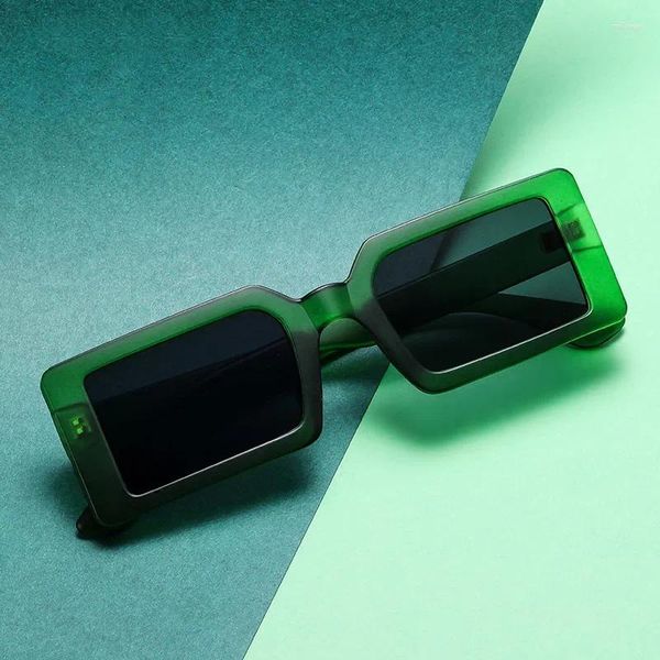 Sonnenbrille Punk Square Herren / Damen Allgemein 2023 Brille Trend Luxus Designerbrille Hohe Qualität Fahren UV400
