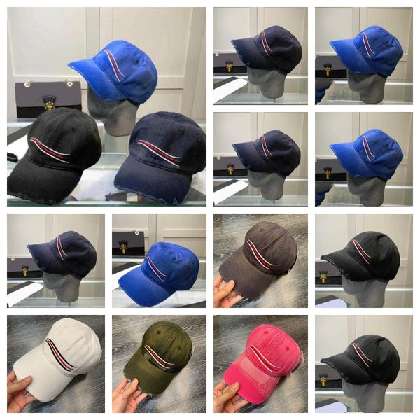 2023 Дизайнерские шляпы шляпы буквы волновая вышивка шариковые шарики мужские женские дизайнерские хлопковые каскат -кепки Fahsion Street Caps с морскими волнами 4 сезон Sun Fisherman Hat Hat