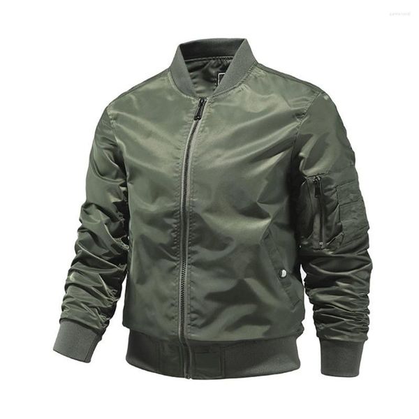 Männer Jacken Frühling Herbst Mode Männer Jacke Bomber Business Casual Streetwear Männliche Mäntel Einfache Windjacke Outdoor Kleidung