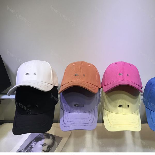 Moda Tasarımcı Beyzbol Kapağı Casquette Bob Erkek Kadınlar İçin Şapkalar Pamuk Mektup J Yaz Snapback Sunhatt Sunhats Beach Lüks Enginar Kapakları Gorra P