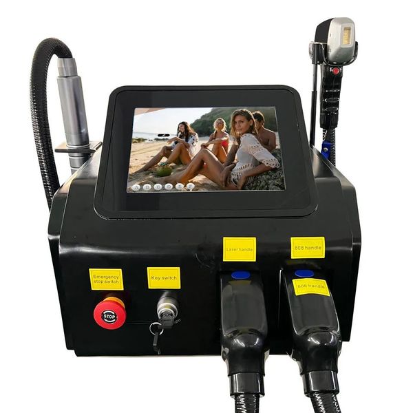 2024 Newest 4K 1200W Triple Wave 808nm Ice Laser Diode Hair Removal PICOSECOND Pico Laser Tattoo Removal 2 IN 1Beauty Equipment