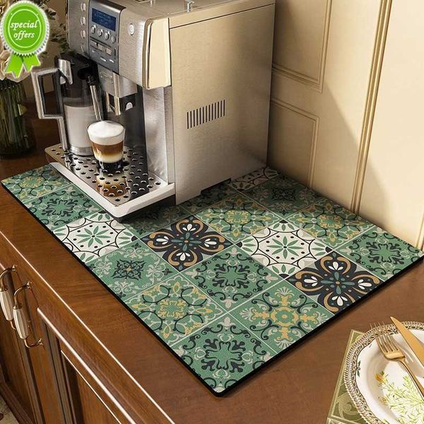 Nuovo tappeto da cucina stampato tappeto da cucina stampato tappeti per tavolino da cucina stampato tazza di tazze da tazza di tazza di tazza di piazza
