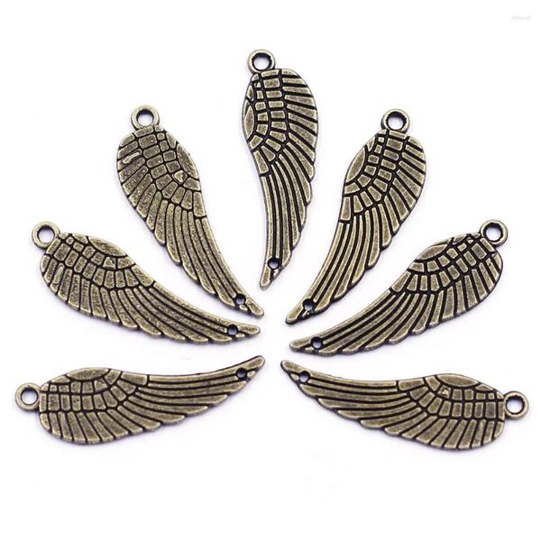 Pendentif Colliers Pendentifs Aile Aigle Animal Classique 2 Trous Connecteurs Pour Charme Bijoux DIY Trouver 30mm