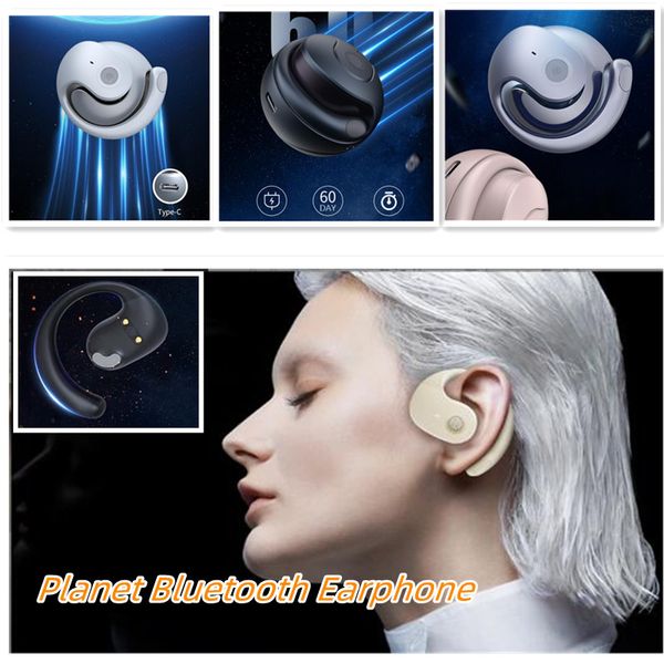 Беспроводные наушники Tws JM13 Planet 2023 Bluetooth с удобным ношением, водонепроницаемые наушники с активным шумоподавлением и шейным ремешком