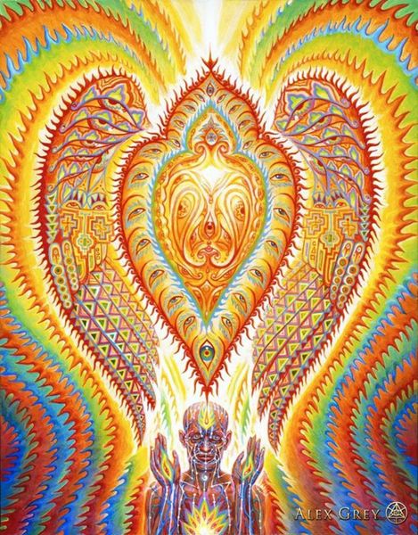 Плакат 32x24quot 17x13quot Trippy Alex Grey настенный постер с принтом домашнего декора настенные наклейки плакат Decal0523782141