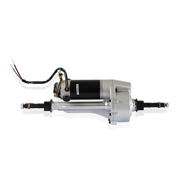 Rasenmaschine mit starker Steigfähigkeit, kleiner Transporter, Bürstenmotor, 24 V, 800 W, elektrische Differential-Hinterachse