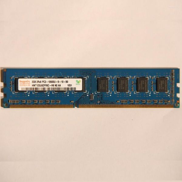 Hynix DDR3 Desktop RAM 2GB 1333MHz Memória do computador 2RX8 PC3-10600U-9-11-B1