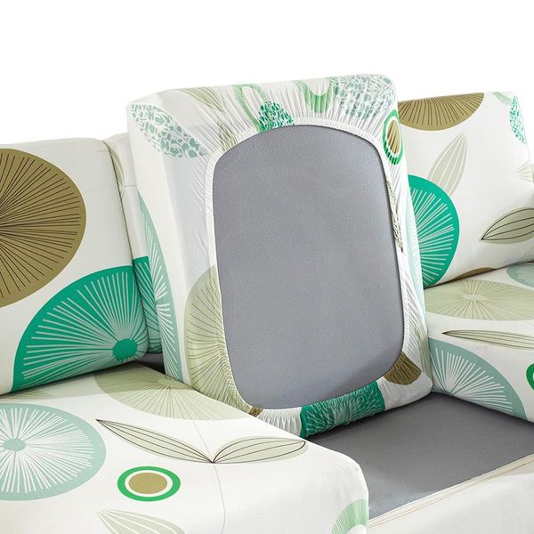 Крышка стулья с цветочным диваном сиденья подушка для эластичной коробки