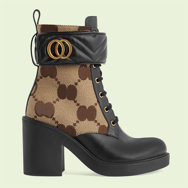 Дизайнерские ботинки Женщина Италия Роскошная модная бренда Boot Host Высота 9 см размера 35-42 модель SD01