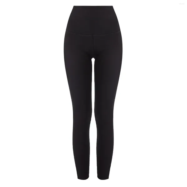 Leggings da donna Pantaloni da yoga in denim autunno e inverno Pantaloni da yoga dimagranti a vita alta per il sollevamento dell'anca attillati Compressione elastica della pancia casual